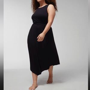 SOMA SOFT JERSEY Handkerchief Bra Dress black size Small NWT in packaging